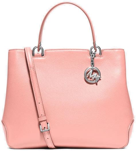 michael kors pale pink anabelle tote|Anabelle Large Leather Tote .